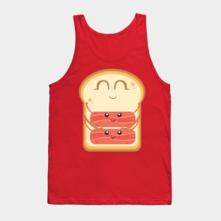 Breakfast Bacon Toast Tank Top